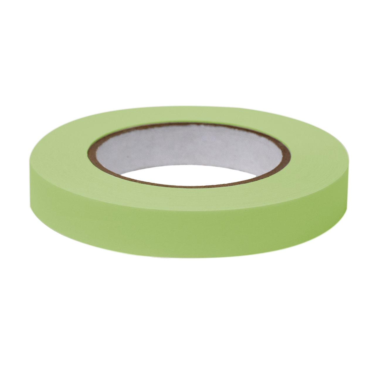 Globe Scientific Labeling Tape, 3/4" x 60yd per Roll, 4 Rolls/Case, Lime  Image